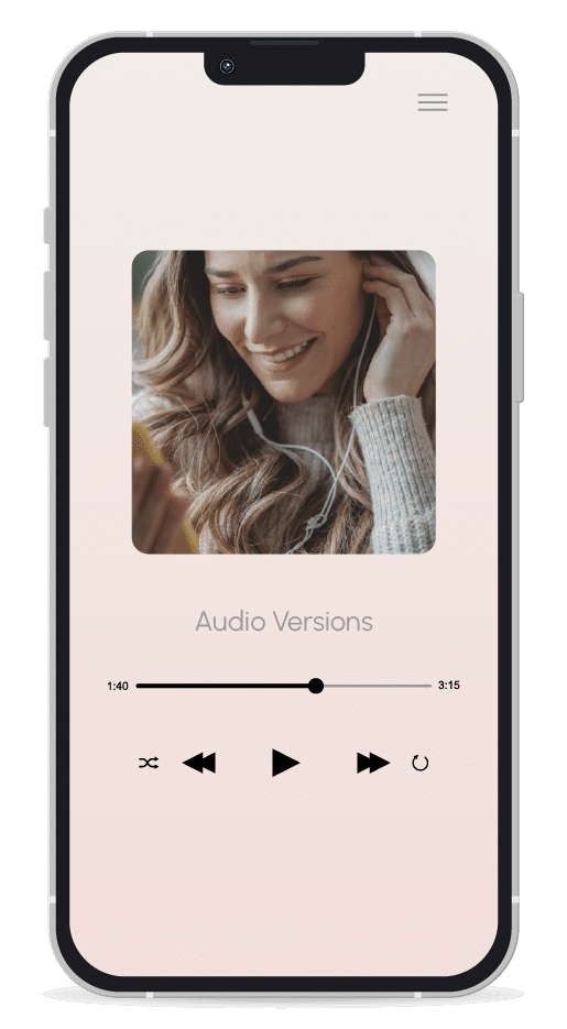 LC - The Change Method Sales Page_Iphone Audio Mockup